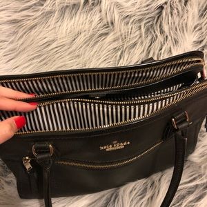 Kate Spade jackson street leather laptop tote